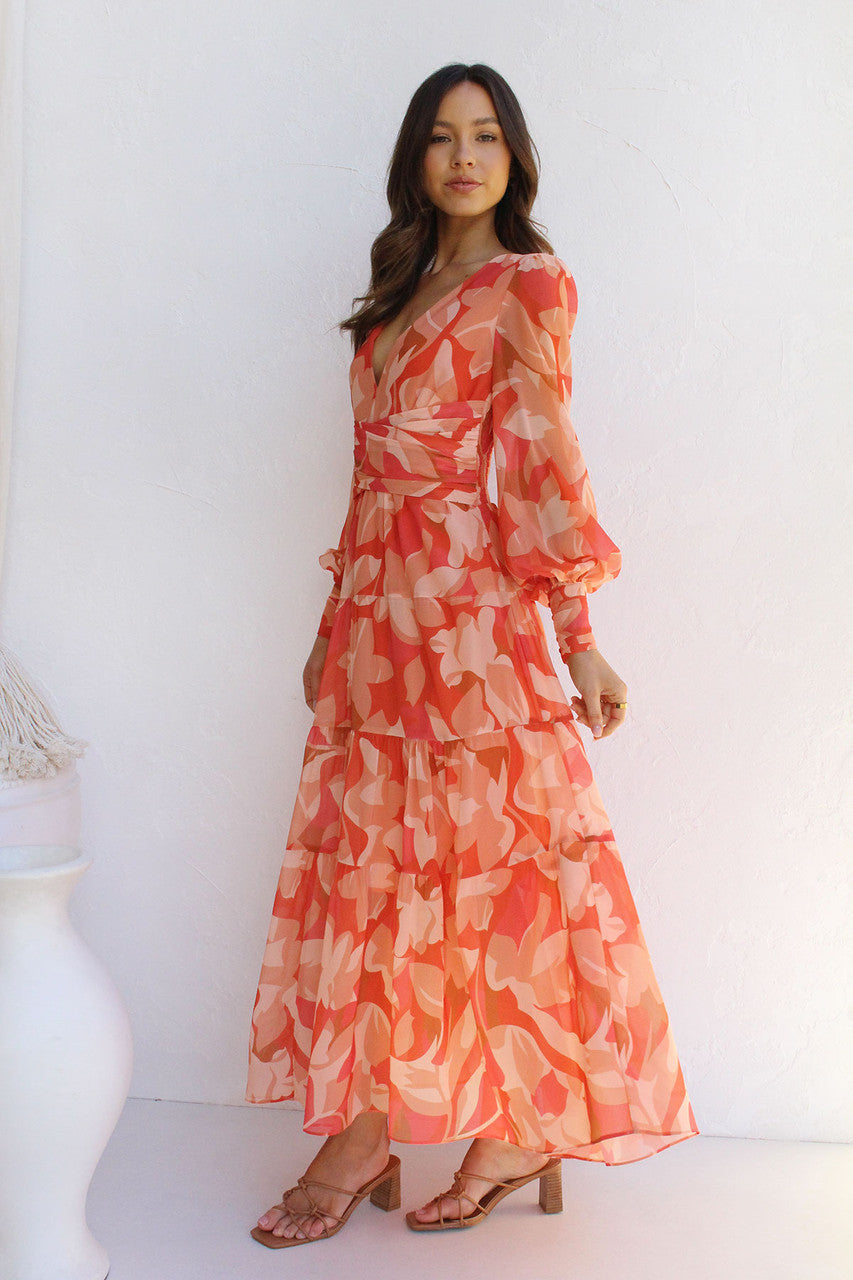 Summer Maxi-Dress Florish - Luxurise - floral-maxi-summer-dress - Midi-jurken