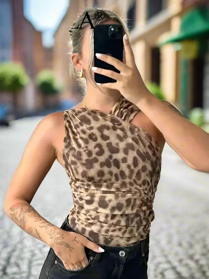 Kelly Bodysuit Leopard - Luxurise Fashion - 