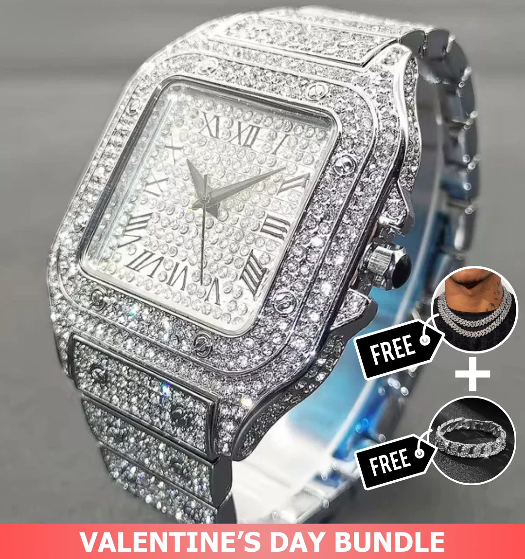 Cartice Iced Out Watch - Luxurise Fashion - 