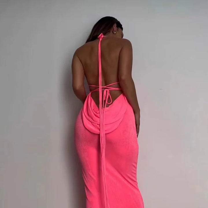 Maya Dress Backless - Luxurise Fashion - 