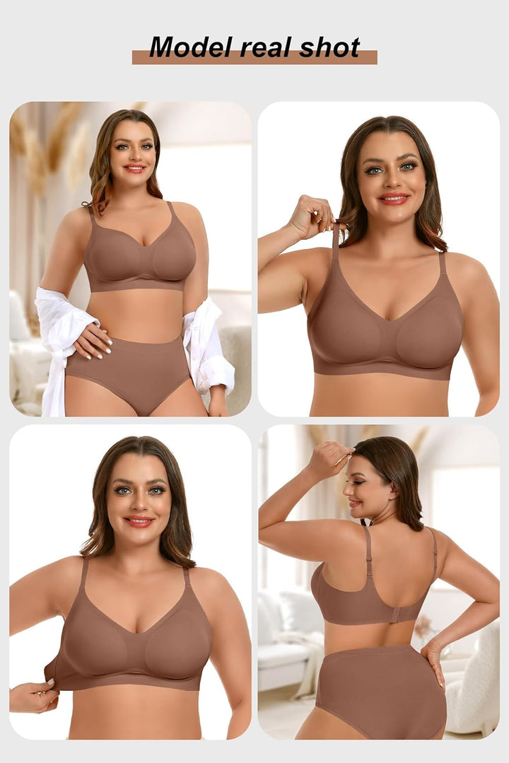 Seamless Bra - No Underwire Push Up - Luxurise Fashion - 