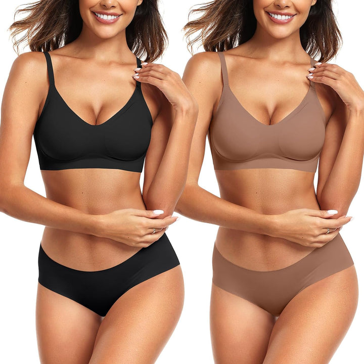 Seamless Bra - No Underwire Push Up - Luxurise Fashion - 