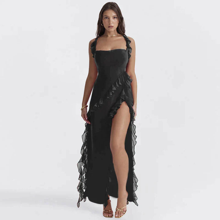 Victoria Ruffle Dress - Luxurise Fashion - Dresses & Skirts