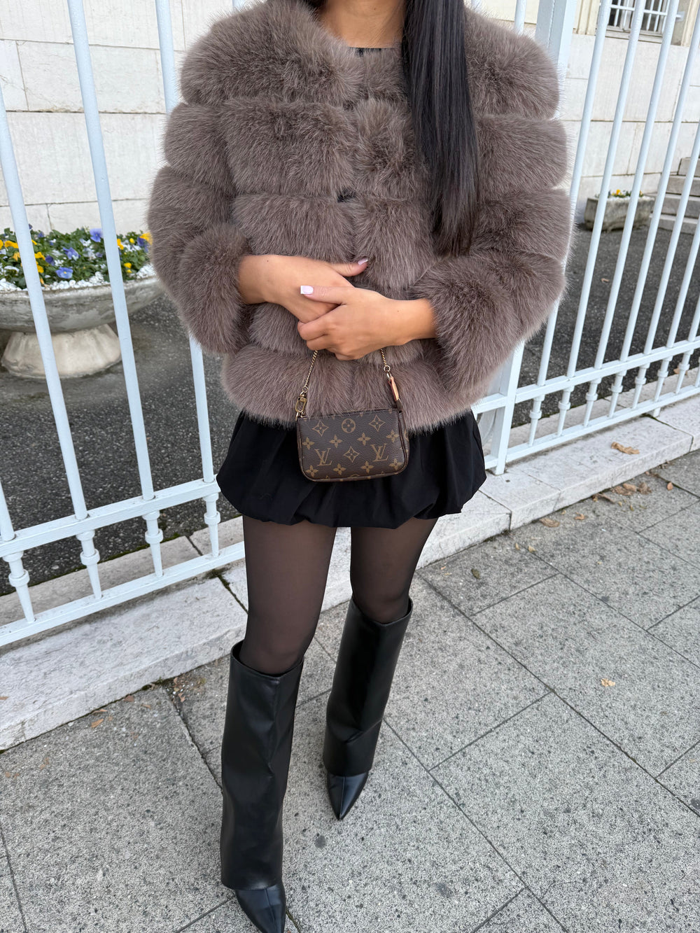 HAZELNUT FUR - Luxurise Fashion - Coat