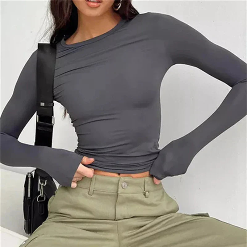 Casual Slim Fit Long Sleeve - Luxurise Fashion - loungewear