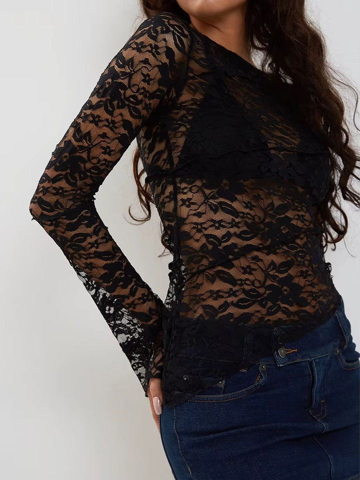 Danielle Lace Top - Luxurise Fashion - Kleding