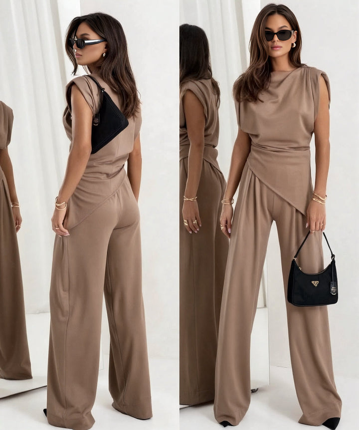 Aria Chic 2-Piece Sleeveless Set