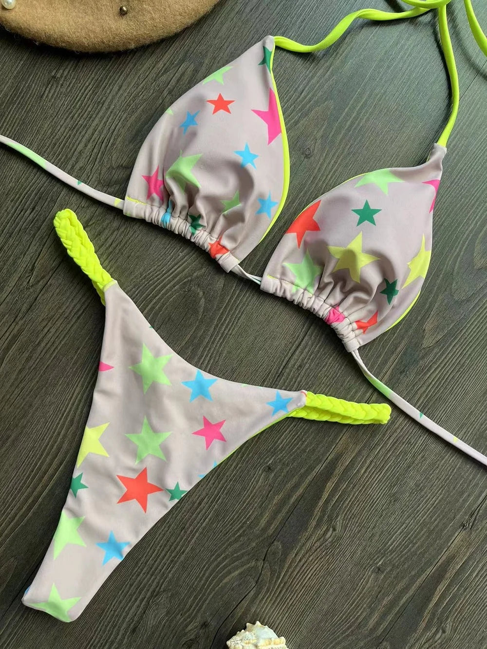 Triangle Bikini Print - Luxurise - bikini-print - 