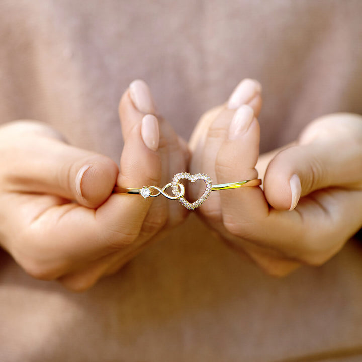 ALWAYS IN MY HEART - INFINITY HEART BRACELET - Luxurise - always-in-my-heart-infinity-heart-bracelet - Bracelets