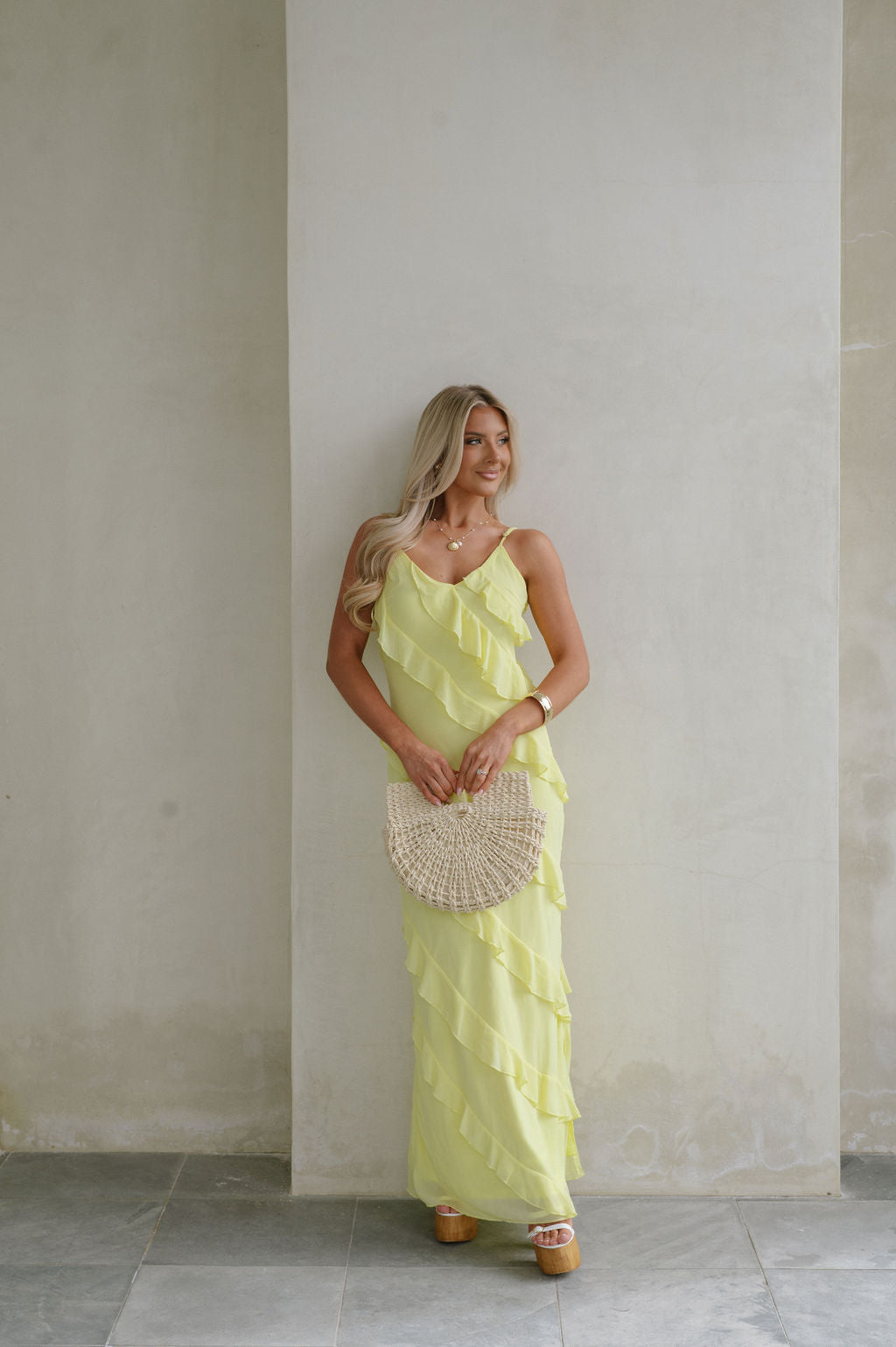 Jade Ruffled Maxi Dress – Elegance Meets Effortless Charm