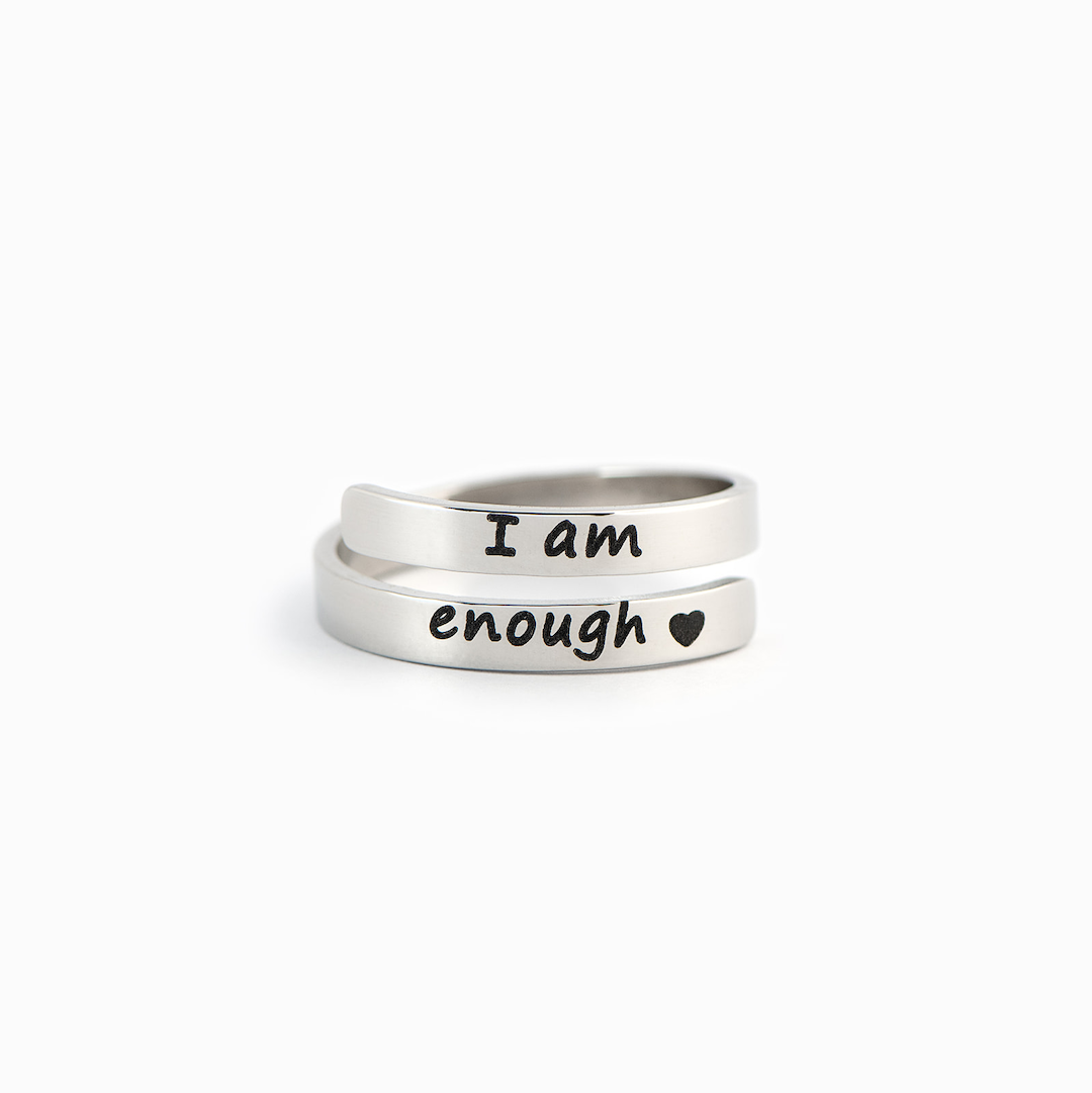 I Am Enough Ring - Luxurise Fashion - 