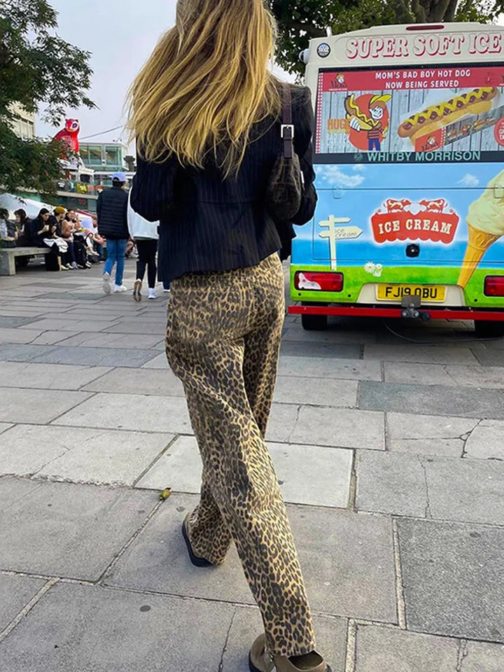 Leopard pants - Luxurise Fashion - 