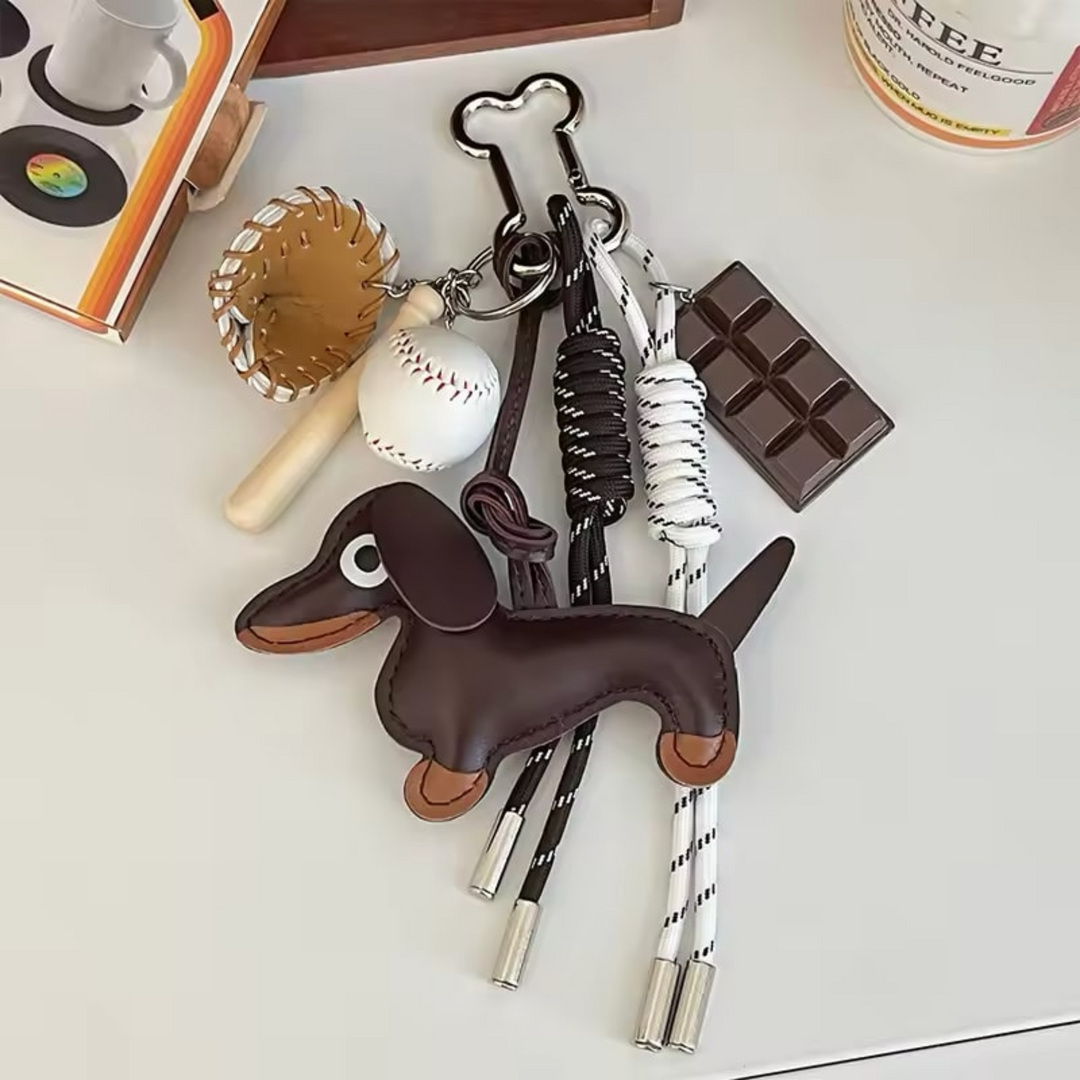 Bagcharm Keychain Handbag Hanging Ornament Keyring Accessories - Luxurise - 15-style-sausage-dog-bag-charm-keychain-cell-phone-pendant-handbag-hanging-ornament-personalized-woven-keyring-accessories - Accessories