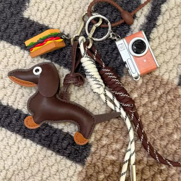 Bagcharm Keychain Handbag Hanging Ornament Keyring Accessories - Luxurise - 15-style-sausage-dog-bag-charm-keychain-cell-phone-pendant-handbag-hanging-ornament-personalized-woven-keyring-accessories - Accessories