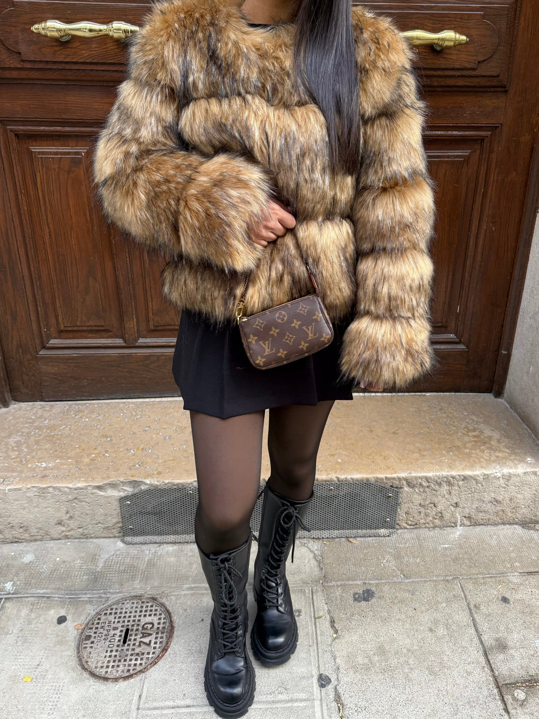 Brown Fur - Luxurise Fashion - 