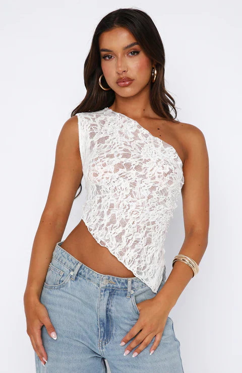 Hailey Lace Top - Luxurise Fashion - Shirts & Tops