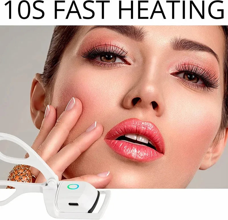 Heated Eyelash Curler rechargeable - Luxurise - heated-eyelash-curler - 