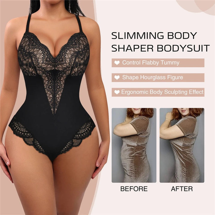 Lace Shapewear Bodysuit - Luxurise Fashion - Pure Female Accesoires