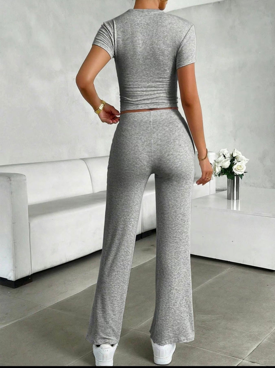 Serena Luxe 2 Piece Lounge Set - Luxurise Fashion - loungewear