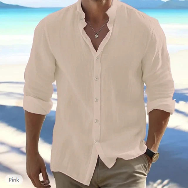 Premium Linen Men Beachwear - Luxurise - cottonshirtmen - 