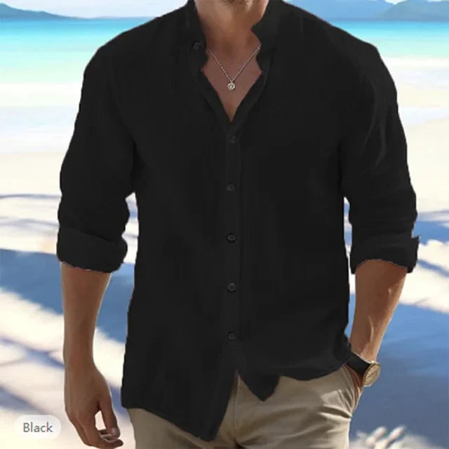 Premium Linen Men Beachwear - Luxurise - cottonshirtmen - 