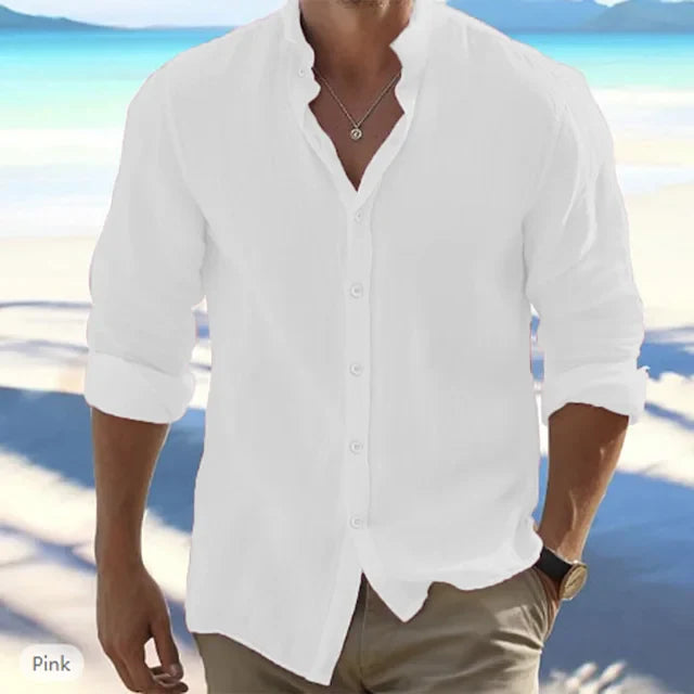 Premium Linen Men Beachwear - Luxurise - cottonshirtmen - 