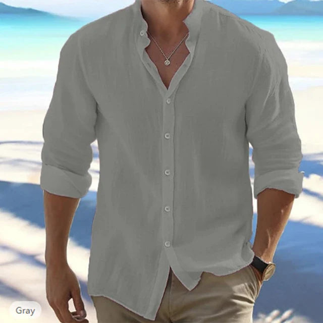 Premium Linen Men Beachwear - Luxurise - cottonshirtmen - 