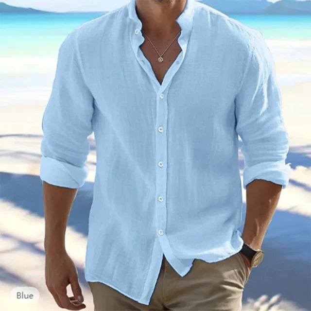 Premium Linen Men Beachwear - Luxurise - cottonshirtmen - 