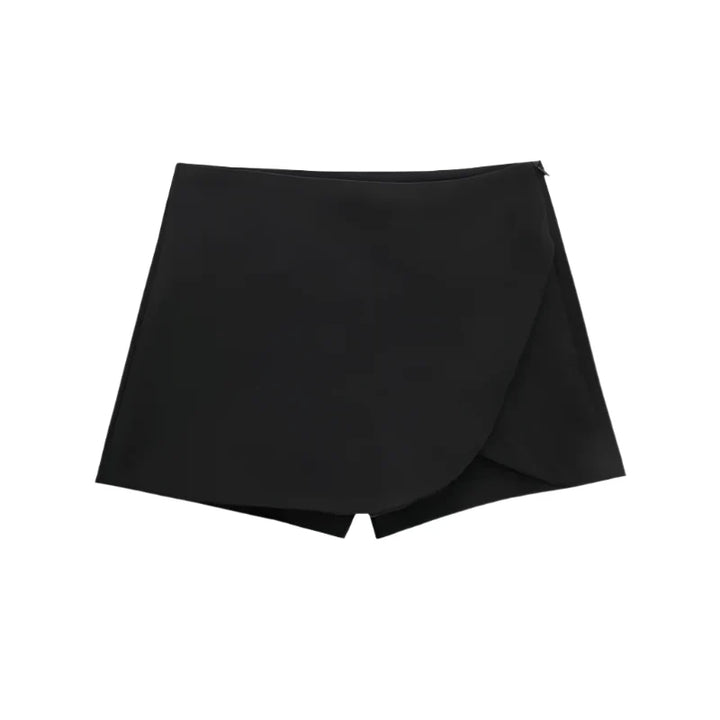 Perfectly styled Skort! - Luxurise - asymmetric-mini-skort - 