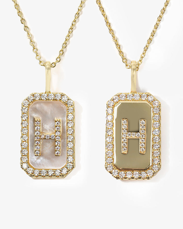 Love Letters Double Sided Necklace - Luxurise - love-letters-double-sided-necklace-gold - jewelry & accesoires