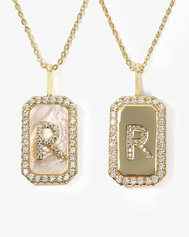 Love Letters Double Sided Necklace - Luxurise - love-letters-double-sided-necklace-gold - jewelry & accesoires