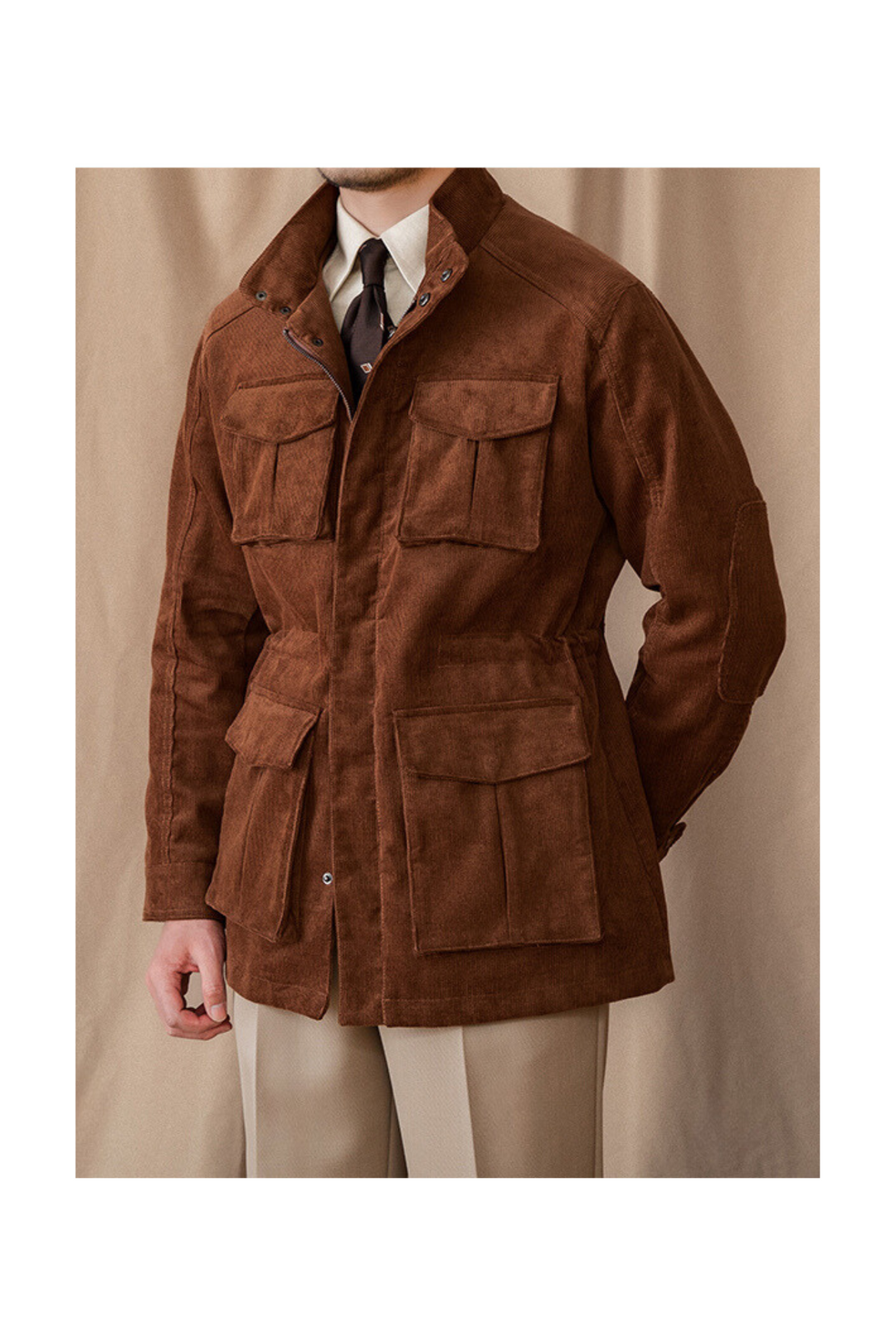 Ludovic Corduroy Jacket - Luxurise Fashion - coats & jackets