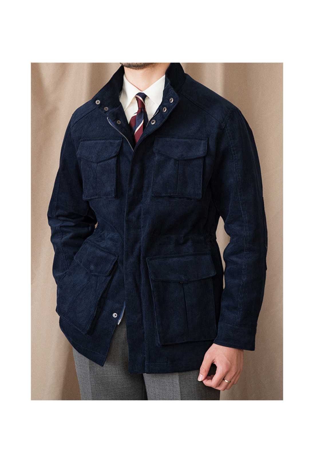 Ludovic Corduroy Jacket - Luxurise Fashion - coats & jackets