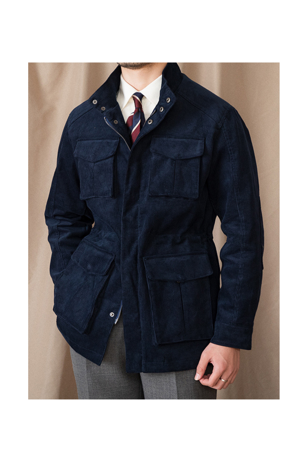 Ludovic Corduroy Jacket - Luxurise Fashion - coats & jackets