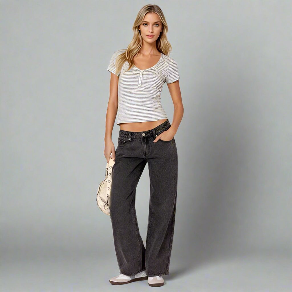 MIA Low-Rise Jeans - Luxurise Fashion - jeans & pants