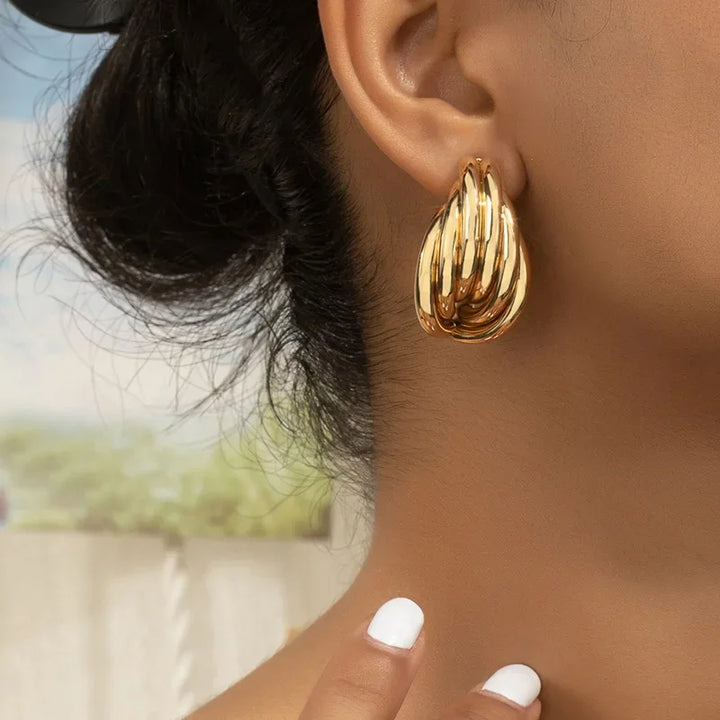 Gold Plated Shell - Luxurise Fashion - 