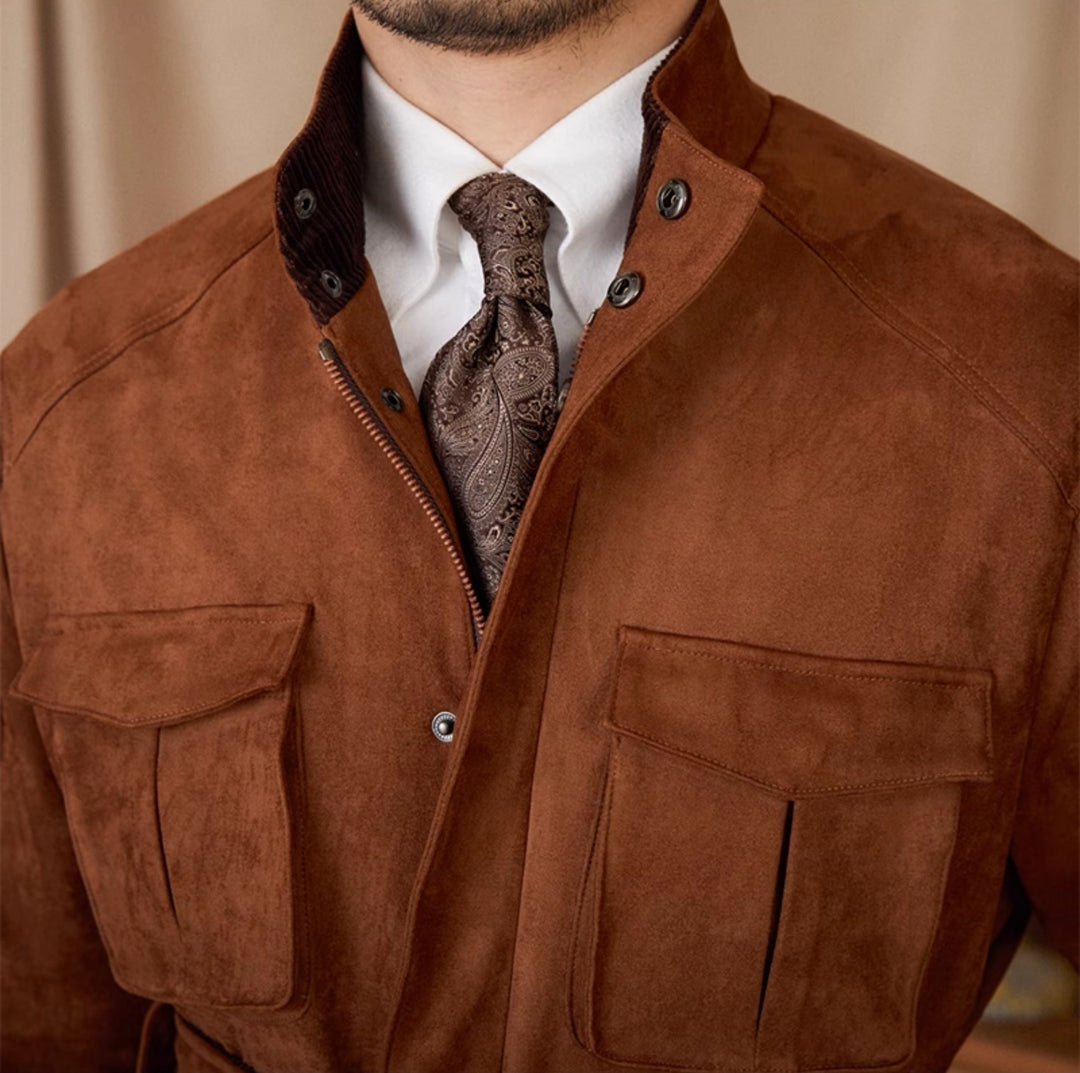 Oakridge Suede Hunting Jacket - Luxurise - oakridge-suede-hunting-jacket - jacket