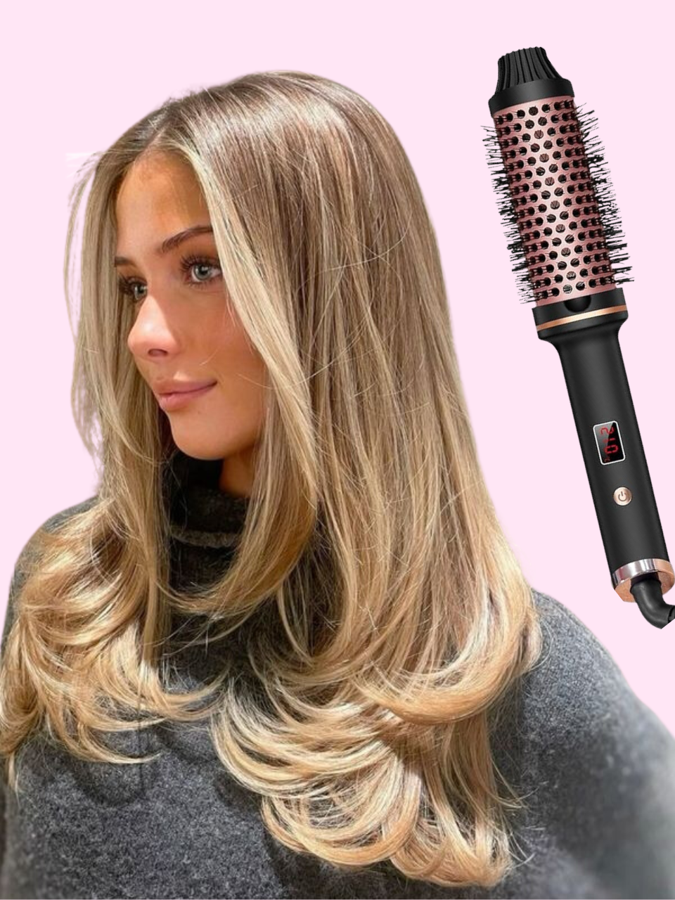 Thermal Brush Perfect Blowout Look - Luxurise Fashion - 