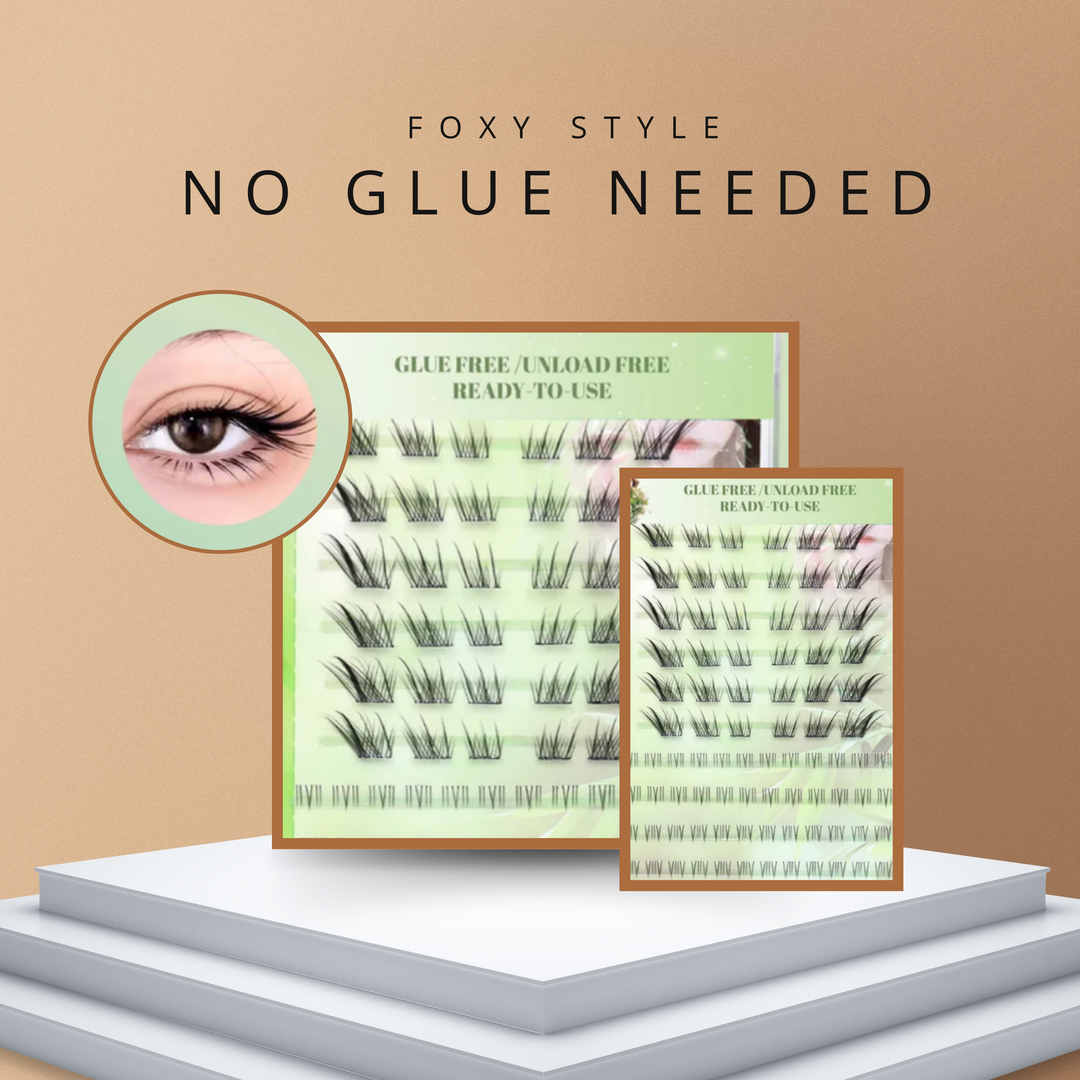 Press-on Lashes No Glue Needed! Self Adhesive! - Luxurise - press-on-lashes-cluster-no-glue-needed-eyelash-self-adhesive-lashes-lash-extension - Accessories