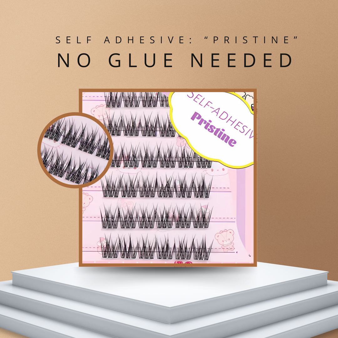 Press-on Lashes No Glue Needed! Self Adhesive! - Luxurise - press-on-lashes-cluster-no-glue-needed-eyelash-self-adhesive-lashes-lash-extension - Accessories