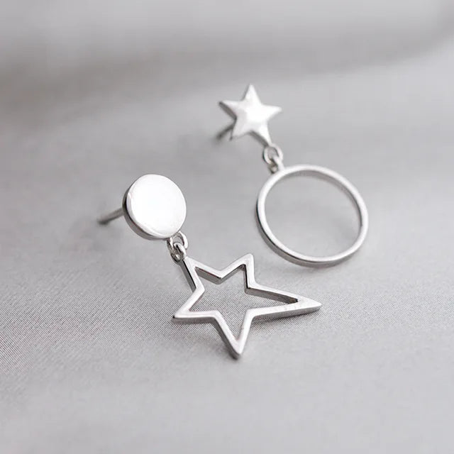 Star Stud 925 sterling - Luxurise Fashion - 