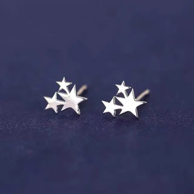 Star Stud 925 sterling - Luxurise Fashion - 