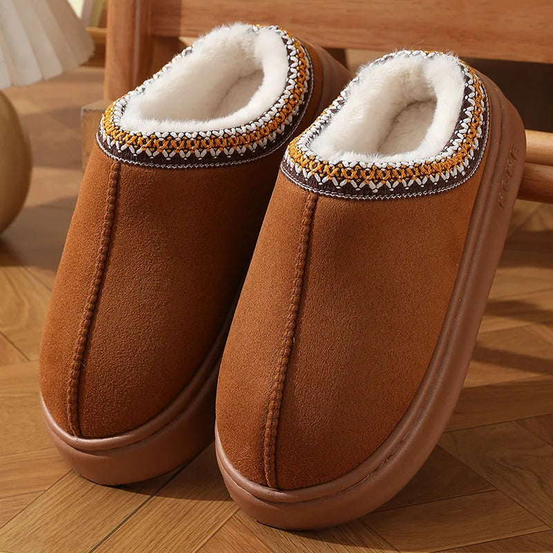 Fluffy Platform Slippers - Luxurise Fashion - 