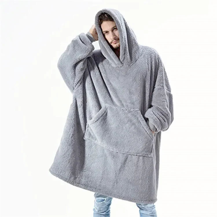 Blanket Fleece Hoodie - Luxurise Fashion - loungewear