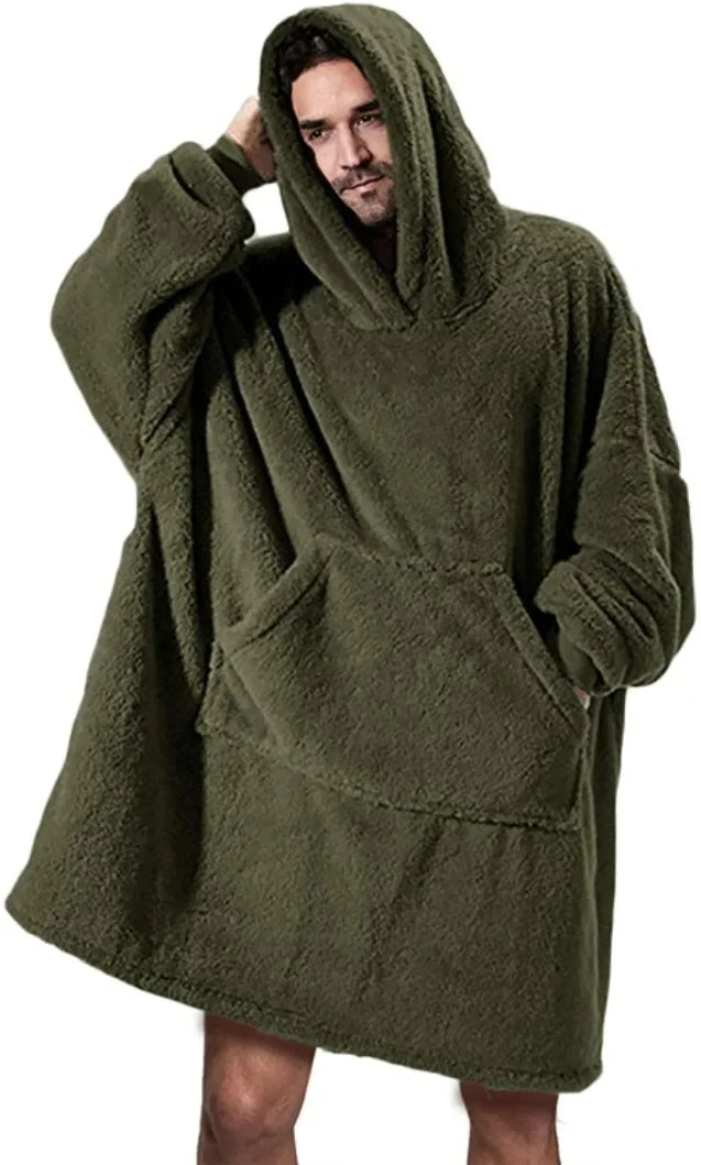 Blanket Fleece Hoodie - Luxurise Fashion - loungewear