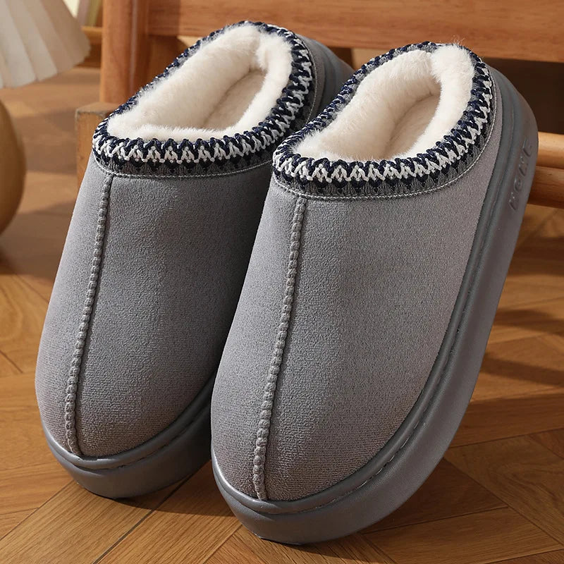 Fluffy Platform Slippers - Luxurise Fashion - 