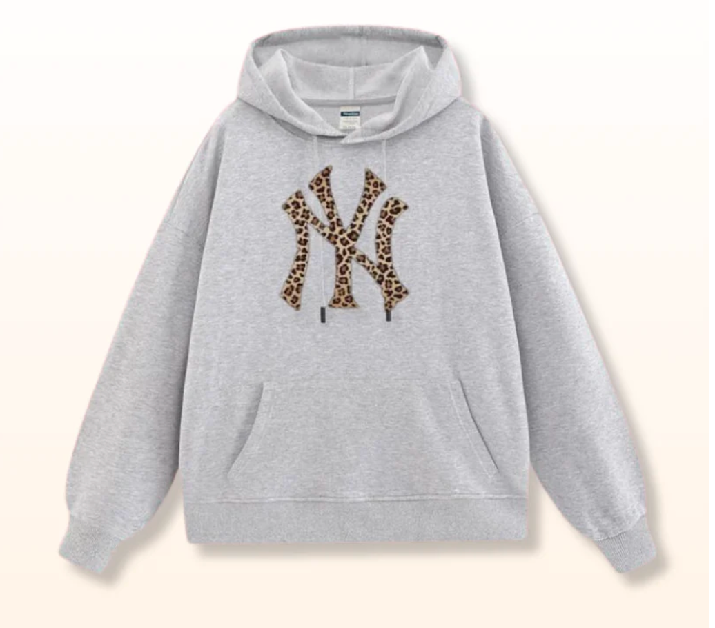 NYC Leopard Hoodie - Luxurise Fashion - loungewear