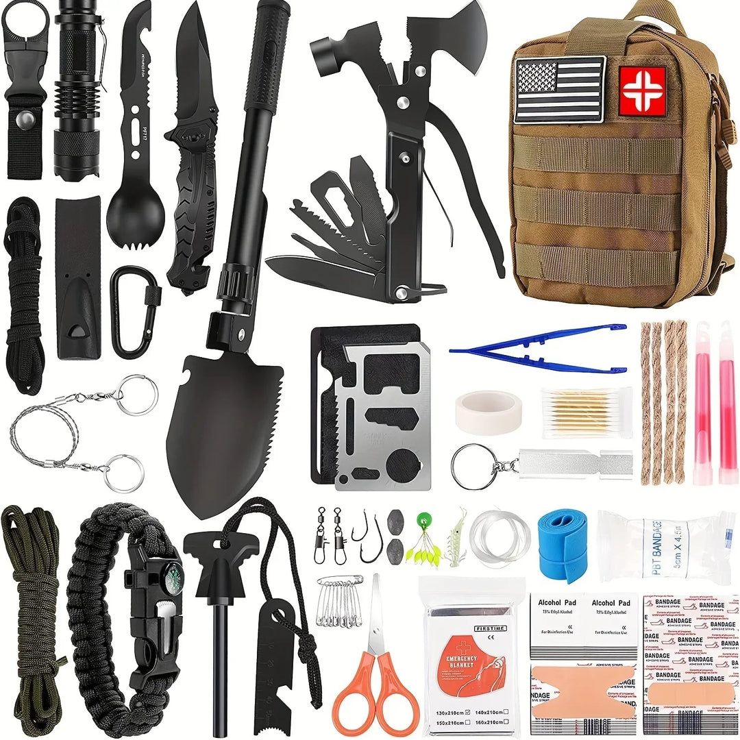 Survival Kit Outdoor Gear Emergency Kit - Luxurise Fashion - Survival emergency kit