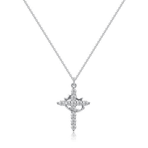 Crown Cross Necklace - Luxurise Fashion - jewelry & accesoires