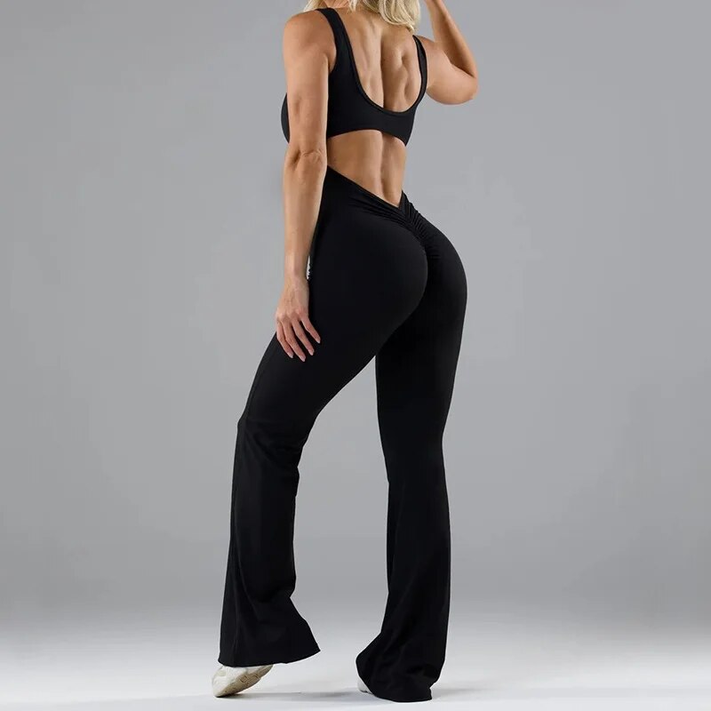 SOPHIA Flared Jumpsuit BESTSELLER 🔥 - Luxurise Fashion - Loungeset